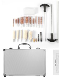 126Pcs Universal Gun Cleaning Kit Gun Cleaning Brushes Mops With Carrying Case For Rifles Pistols Handguns Shotguns