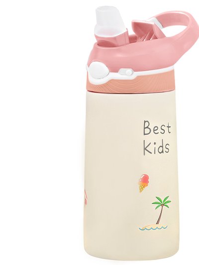 Fresh Fab Finds 13.5Oz Insulated Stainless Steel Water Bottle Leak-proof Bottle For Kids product