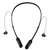 15Hrs Wireless Neckband Headphones - Sweat-Proof Sport Earbuds With Deep Bass, Mic - In-Ear Magnetic Neckbands - Black
