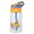 16.2 oz Leak-Proof Kids Water Bottle With Straw Push Button Sport Water Bottle For Kids Crab Ship Jellyfish Rocket - Ship