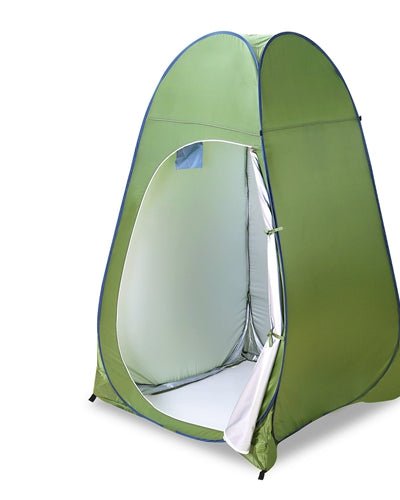 Fresh Fab Finds 1Person Outdoor Pop Up Toilet Tent Portable Changing Clothes Room Shower Tent Camping Shelter Privacy Tent With Carry Bag - Army Green product