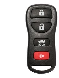 2 Keyless Entry Car Key Remote Key Fob Case Button Pad Replacement for 2002-2006 Nissan Altima KBRASTU15 - Black