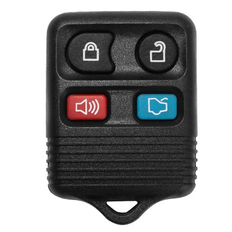 2 Keyless Entry Car Key Remote Key Fob Case Button Pad Replacement For Ford Escape Mustang Explorer CWTWB1U331 - Black