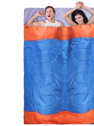 2 People Sleeping Bag For Adult Kids Lightweight Water Resistant