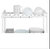 2-Tier Under Sink Rack 22LB Max Load Retractable Kitchenware Storage Shelf - White