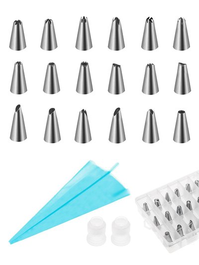Fresh Fab Finds 24Pcs Cake Decorating Supplies kit product