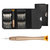 25 in 1 Multi-Purpose Precision Screwdriver Wallet Kit Repair Tools - Black
