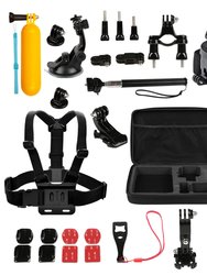 26-in-1 GoPro Accessory Kit For Hero 5/4/3+/3/2/1 Cameras - Outdoor Sports Action Kit