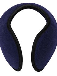 2Pcs Ear Warmers Unisex Winter Earmuffs Behind-the-Head For Winter Running Walking Dog Travel - Royal Blue