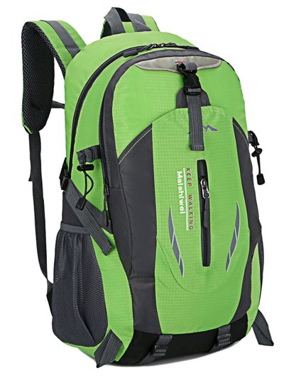 Fresh Fab Finds 36L Outdoor Backpack Waterproof Daypack Travel Knapsack - Green product