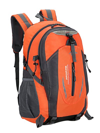 Fresh Fab Finds 36L Outdoor Backpack Waterproof Daypack Travel Knapsack - Orange product