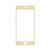 3D Curved Tempered Glass Full Cover Screen Protector For Apple iPhone 6s Plus - Gold
