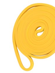 4-Color Resistance Loop Band For Pull Up Assistance, Stretch Mobility Fits Different Weights - Yellow