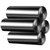 4 Rolls Black Garbage Bags 6.18 Gallons Unscented Disposable Trash Bags Portable Leak Resistant Trash Can Liners - Black