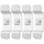 4Pcs Cord Organizers Self-Adhesive Appliances Cord Holder Cable Storage Keeper Wrapper Winder For Coffee Machines Blenders Air Fryers Toasters - White