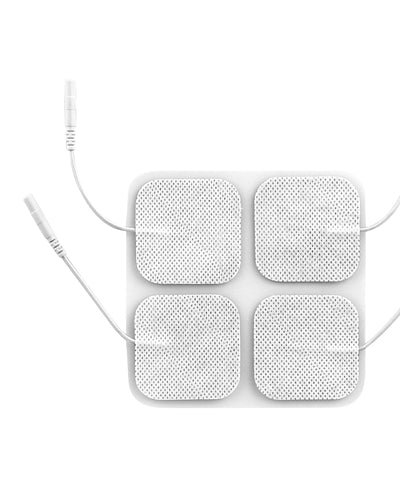 Fresh Fab Finds 4Pcs Reusable Self Adhesive Replacement Electrode Pads For TENS/EMS Unit Muscle Relieve Electrode Pads product