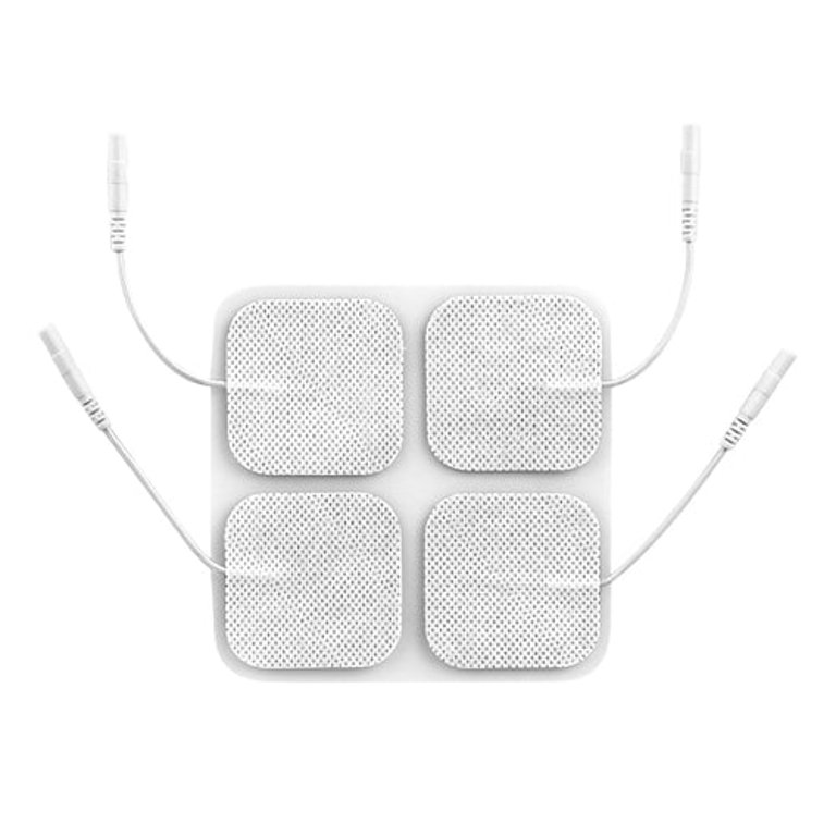 4Pcs Reusable Self Adhesive Replacement Electrode Pads For TENS/EMS Unit Muscle Relieve Electrode Pads