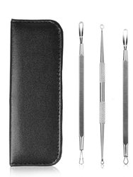 5 Pcs Blackhead Remover Kit Pimple Comedone Extractor Tool Set Stainless Steel Facial Acne Blemish