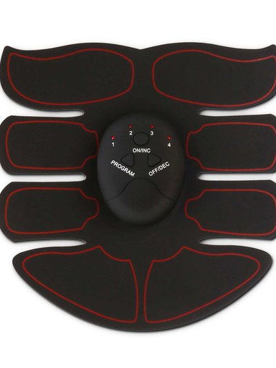 Fresh Fab Finds 6 Mode ABS Stimulator Muscle Toner - Ultimate Abdominal Toning Belt - Black product
