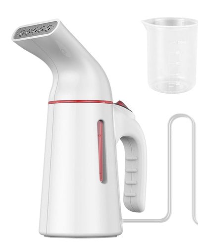 Fresh Fab Finds 700W Garments Steamer Portable Handheld Steamer Travel Electric Steamer For Garments Clothing Wrinkles Remover 30S Heat Up 150ML Water Tank - White product
