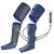 Air Compression Leg Massager - Pain Relief & Blood Circulation - 4 Modes, 3 Intensities - Blue