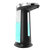 Anti-slip Sensor Soap Dispenser - 400ML/16.9OZ, Refillable, 2 Drop Volume Adjustment - Black