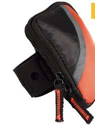 Case Logic Small Size Case With Armband (Black & Orange Color) - Black