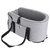 Console Pet Car Seat With Storage Pocket Booster Car Seat Portable Pet Travel Bag Machine Washable Pet Seat Fit For Small Dog Cat - Silver