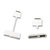 Digital AV HDMI To HDTV Cable Adapter For iPad 2&3 iPhone 4 4S 4GS iPod Touch - White