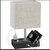 Dimmable Table Lamp With USB Ports & Power Outlets - Ideal For Bedroom & Living Room - LED Bulb Included - Black