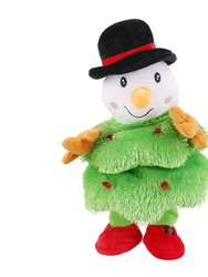 Electric Dancing Singing Plush Toy Twisting Snowman Toy Talking Interactive Mimicking Funny Songs Wiggly Dance Kid Christmas Gift - Snowman
