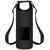 Floating Waterproof Dry Bag Floating Dry Sacks With Observable Window 10L Roll Top Lightweight Dry Storage Bag - Black