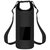 Floating Waterproof Dry Bag Floating Dry Sacks With Observable Window 20L Roll Top Lightweight Dry Storage Bag - Black