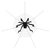 Halloween Decorations Spider Outdoor 59" Halloween Spider With 126" Tarantula Mega Spider Web Hairy Poseable Scary Spider Outdoor Yard Creepy D