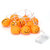 Halloween String Lights 59IN Total Length Pumpkin LED Lamps Battery Powered Decorative Holiday Lights For Indoor Decor