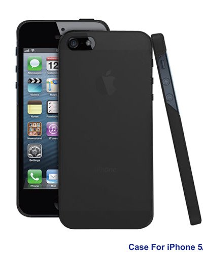 Fresh Fab Finds Hard Snap On Cover Case For Apple iPhone 5 - Black product