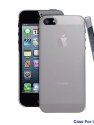 Hard Snap On Cover Case For Apple iPhone 5 - White