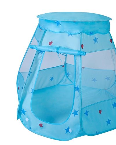 Fresh Fab Finds Kids Pop Up Game Tent Prince Princess Toddler Play Tent Indoor Outdoor Castle Game Play Tent Birthday Gift For Kids - Blue product