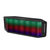 LED Wireless Speaker - Multicolor, Hands-free, FM Radio, USB, MMC, Aux In - for Party, Camping, Travel - Black