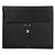 Padfolio Portfolio Folder Business Document Organizer PU Leather Padfolio Holder Case For 9.7" iPad Tablet Business Cards - Black