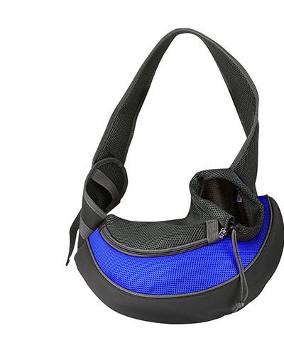 Fresh Fab Finds Pet Carrier For Dogs Cats Hand Free Sling Adjustable Padded Strap Tote Bag Breathable Shoulder Bag Carrying Small Dog Cat - Blue product