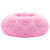 Pet Dog Bed Soft Warm Fleece Puppy Cat Bed Dog Cozy Nest Sofa Bed Cushion For S/M Dog - Pink