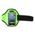 Phone Armband Case Adjustable Sweat-Resistant Armband Phone Holder Fit For iPhone5 Or Cellphones Under 4" - Green