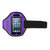 Phone Armband Case Adjustable Sweat-Resistant Armband Phone Holder Fit For iPhone5 Or Cellphones Under 4" - Purple