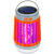 Portable Solar USB Bug Zapper - 5 Light Modes, UV Light, Fly Trap, Hanging Hook - Orange