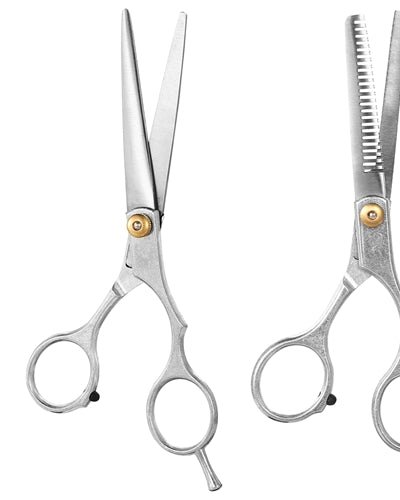 Fresh Fab Finds Professional Hair Cutting Scissors Set Hairdressing Salon Barber Shears Scissors With PU Leather Case product
