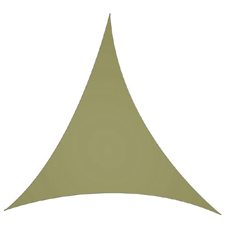 Shade Sail Patio Cover Shade Canopy Camping Sail Awning Sail Sunscreen Shelter Triangle Cover For Kindergarten Playground Outdoor - Army Green