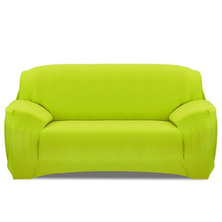 Sofa Cover Printed Stretch Sofa Furniture Cover Soft Sofa Slipcover Polyester Furniture Protector Cover - Green