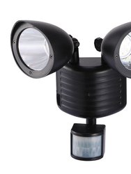 Solar Lights 22LEDs Outdoor Security Lights Motion Sensor IP44 Water-Resistant 360° Rotatable Dual Heads Solar Wall Light
