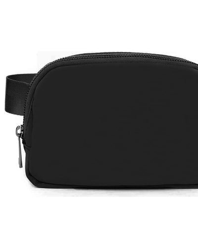 Fresh Fab Finds Sport Fanny Pack Unisex Waist Pouch Belt Bag Purse Chest Bag - Black product